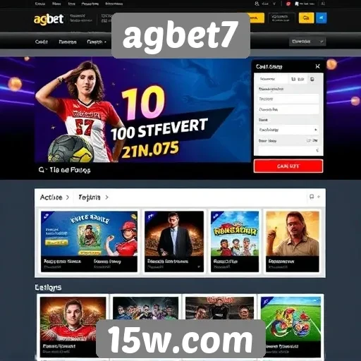 Recursos exclusivos disponíveis no site agbet7
